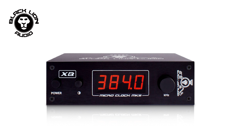 Black Lion Audio | Micro Clock MKIII XB - powered by MI7