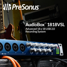 PreSonus | AudioBox 1818VSL 概要 - MI7 Japan