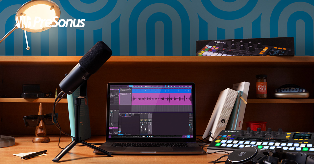 PreSonus | Revelator Dynamic - 新世代のUSBダイナミック・マイクロフォン - powered by MI7