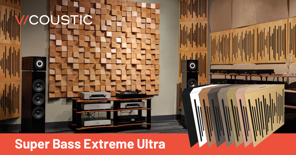 Vicoustic Super Bass Extreme Ultra Natural Oak ２ - 楽器、器材